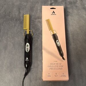 Open Box Andis Gold High Heat Press Comb